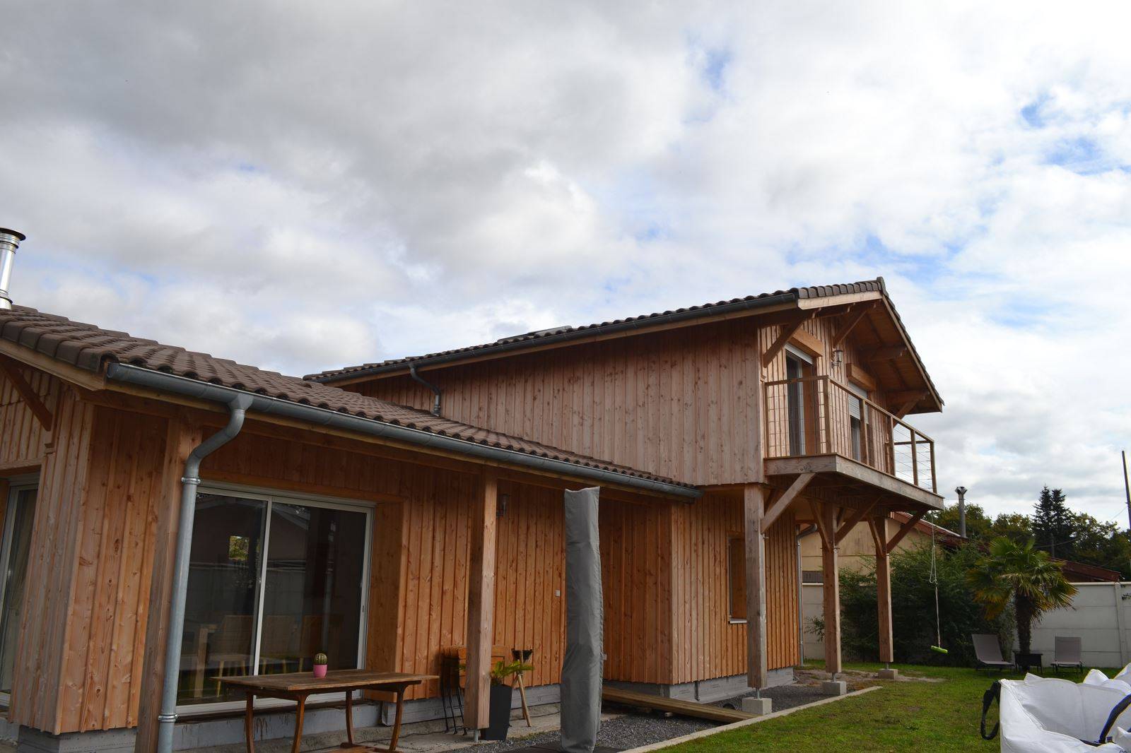 Réalisation d'une surélévation en ossature bois à Gujan-Mestras