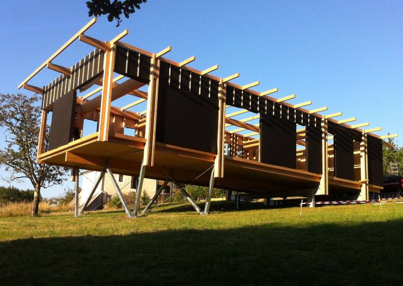 Réalisation d'une maison ossature bois