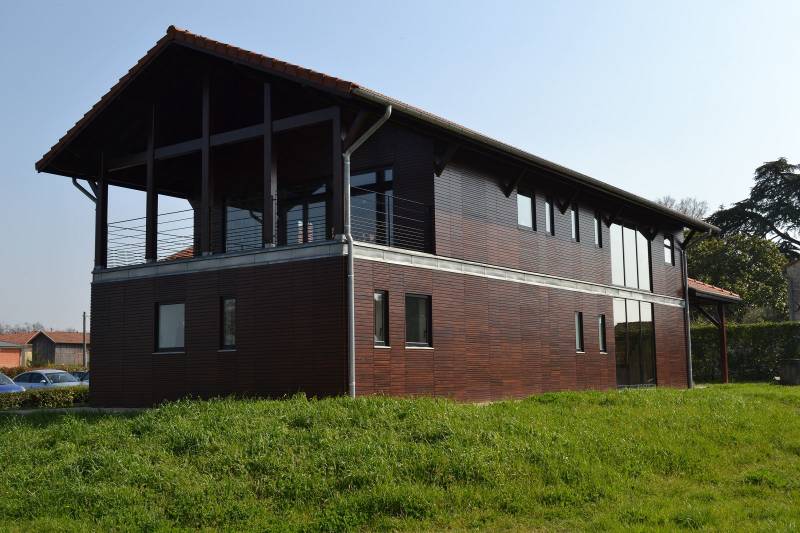 Création d'un bâtiment en ossature bois dans la région bordelaise